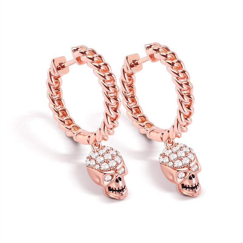 Cystal Skull Earring image number 1