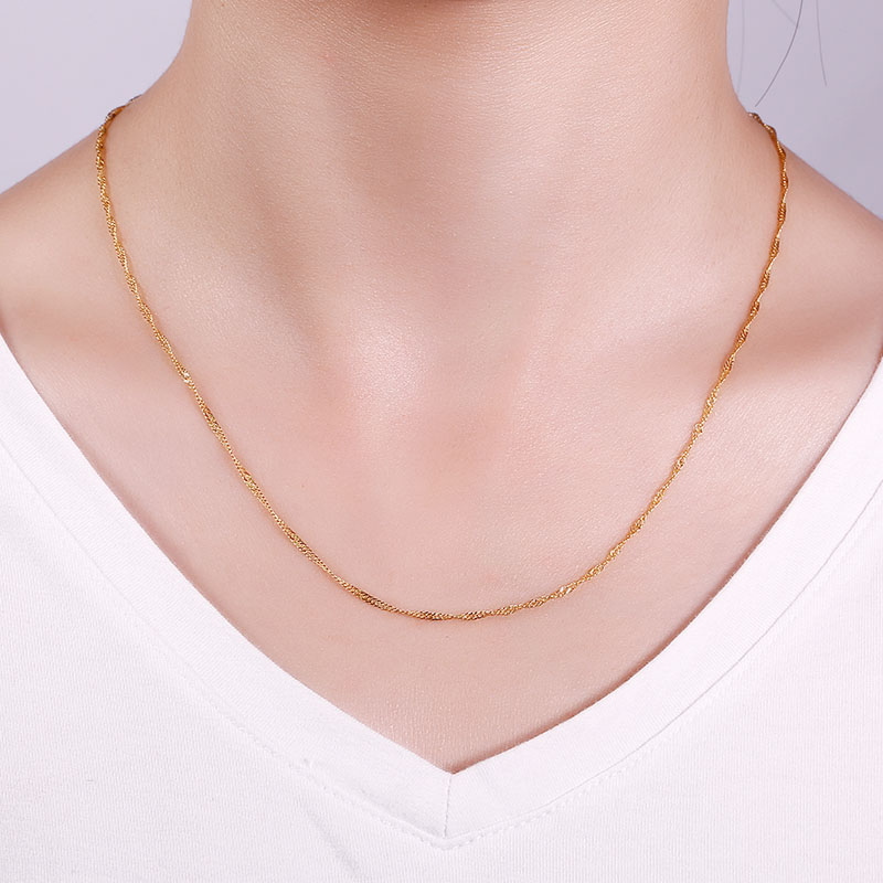 Thick Water Wave Chain image number 2