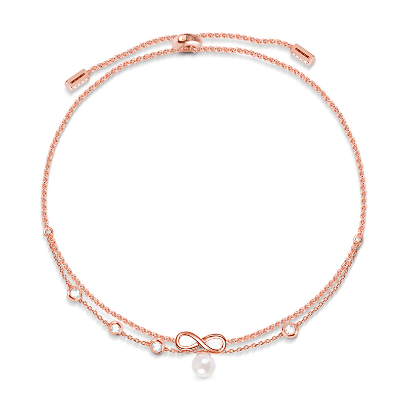 Pearl Infinity Anklet image number 0