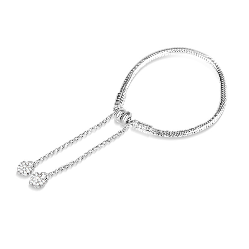 Double Hearts Bracelet image number 1