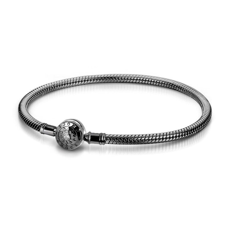 Black Plated Bracelet image number 1