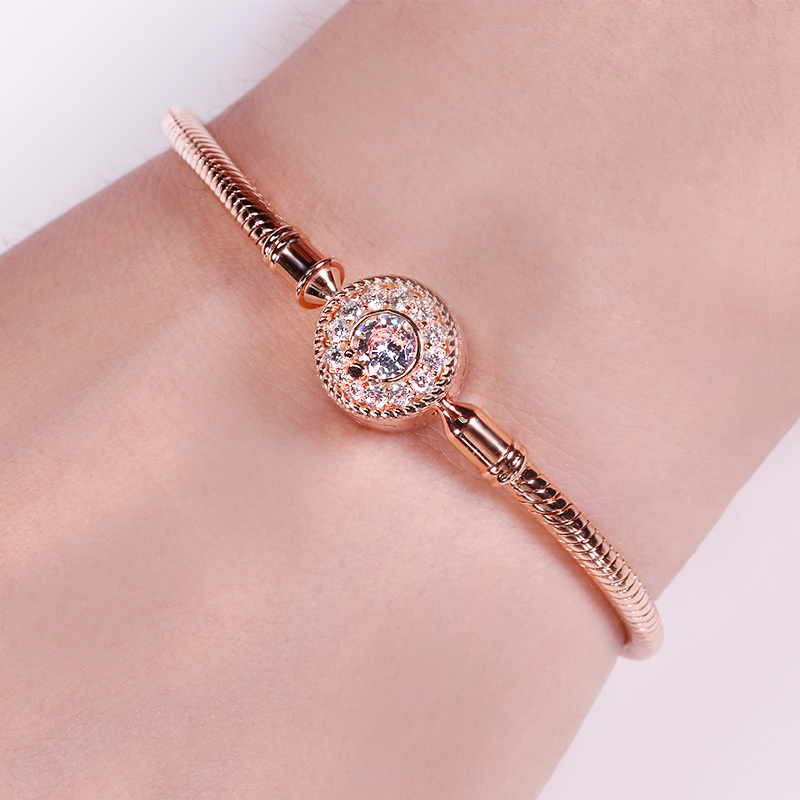 Gnoce Rose Gold Bracelet image number 2