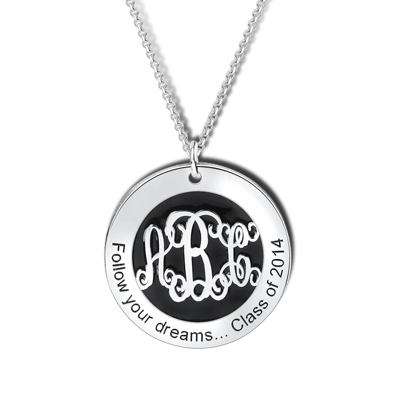 Classic Monogram Necklace image number 2