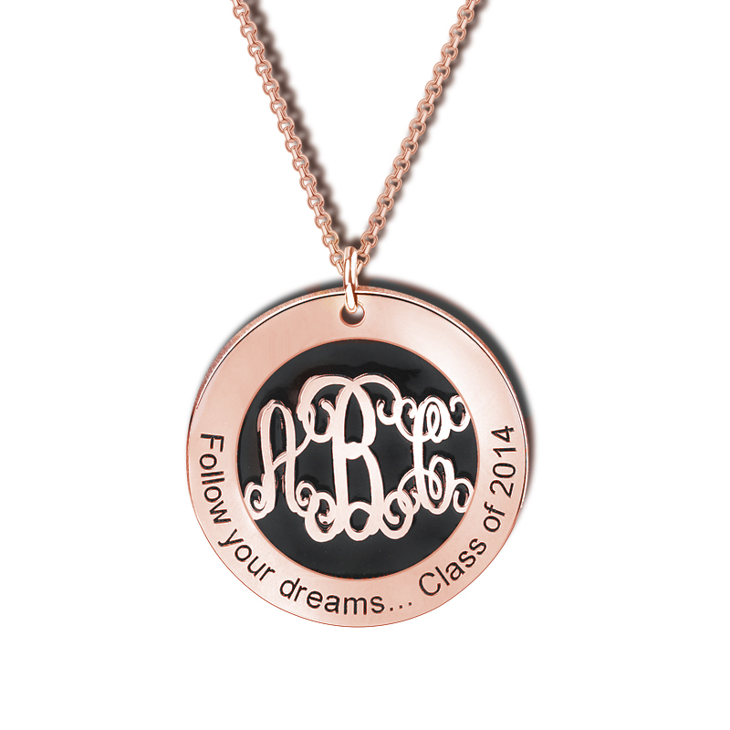 Classic Monogram Necklace image number 0