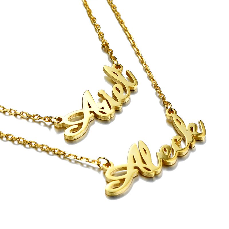Double Name Necklace image number 3