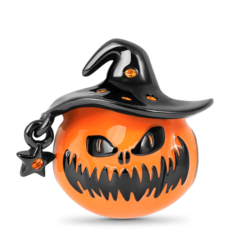 Wizard Hat Pumpkin Charm image number 0