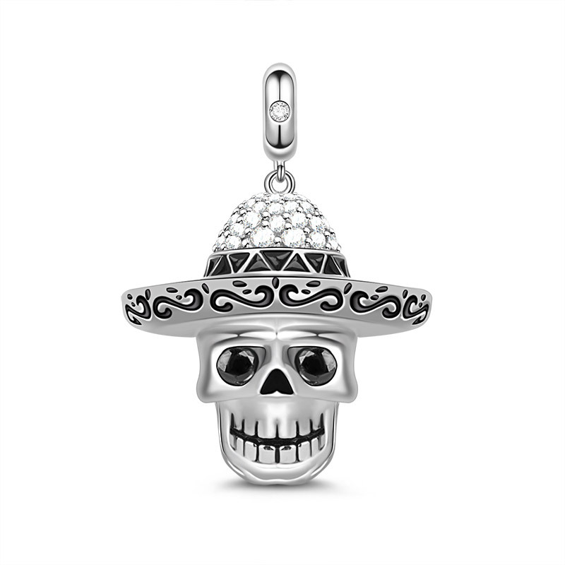 Mexican Skull Charm image number 0