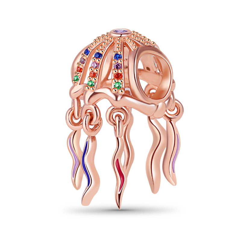 Rose Jellyfish Charm image number 1