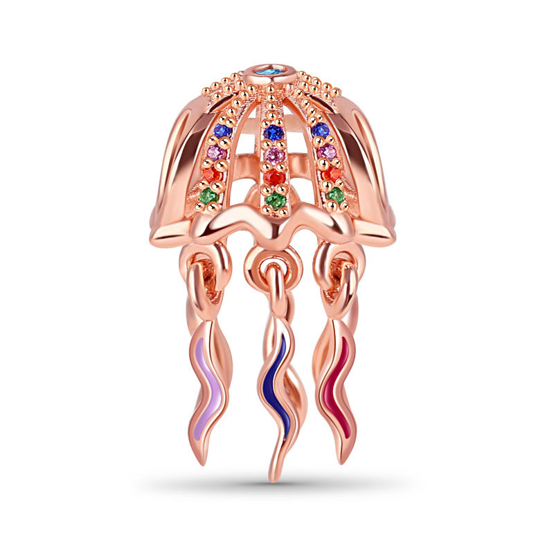 Rose Jellyfish Charm image number 0