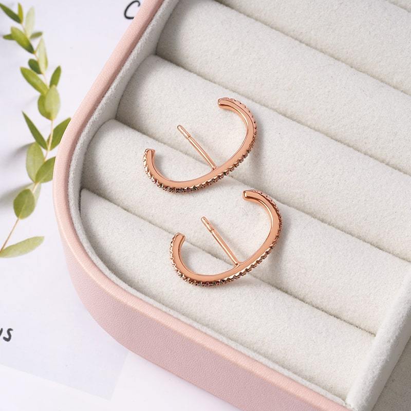 Rose Gold Ear Cuff image number 1