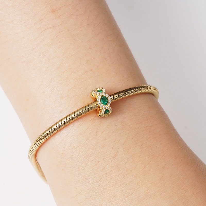 Oval Cut Emerald Stopper image number 2