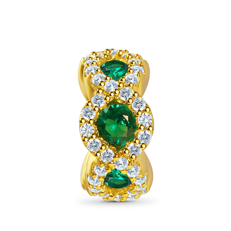 Oval Cut Emerald Stopper image number 0