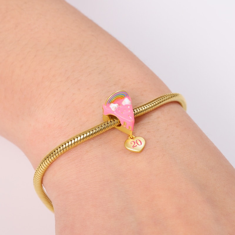 Rainbow Cake Charm image number 2