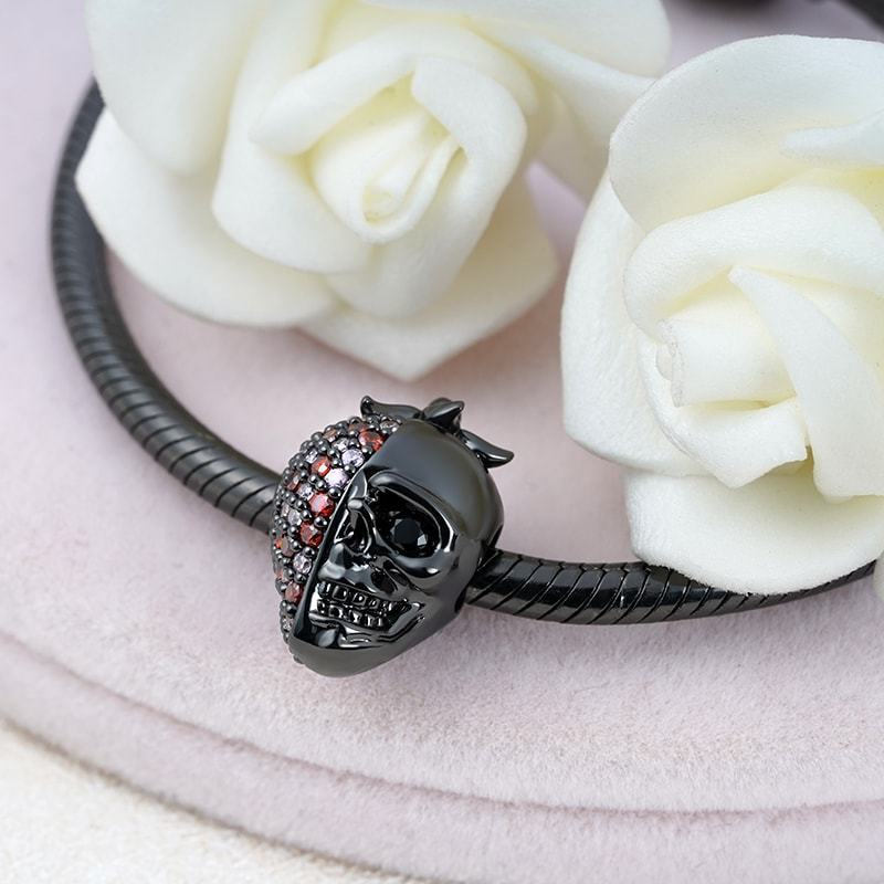 Strawberry Skull Charm image number 1