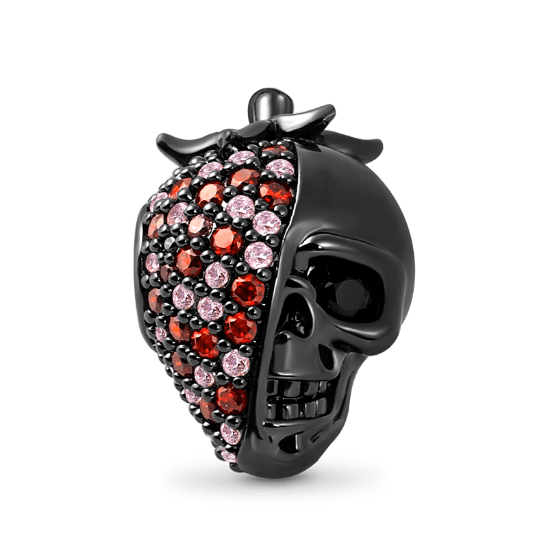 Strawberry Skull Charm image number 0
