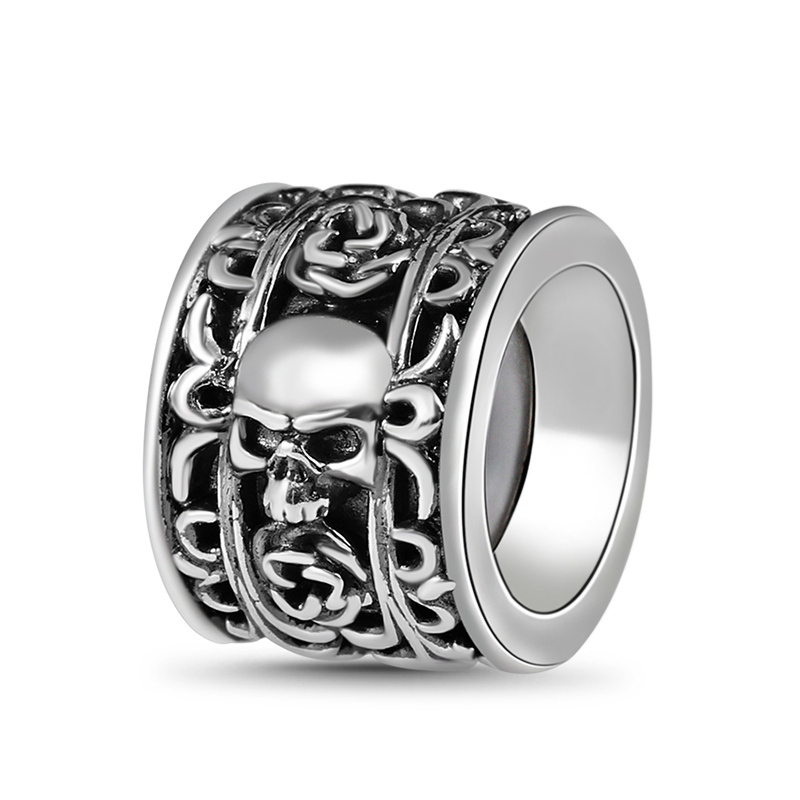 Skull & Rose Charm Bracelet image number 2