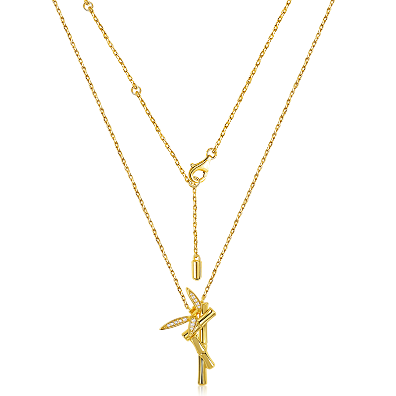 Bamboo Necklace image number 1