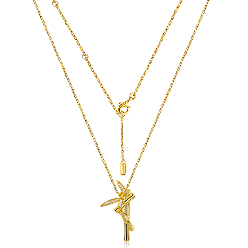 Bamboo Necklace image number 1