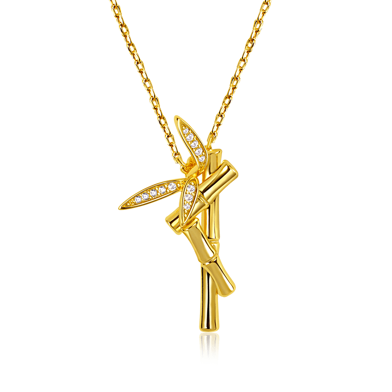 Bamboo Necklace image number 0