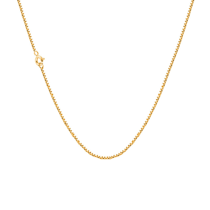 Gold Plated Brass Box Chain image number 0