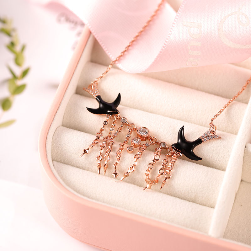 Swallows in the Starry Sky image number 2