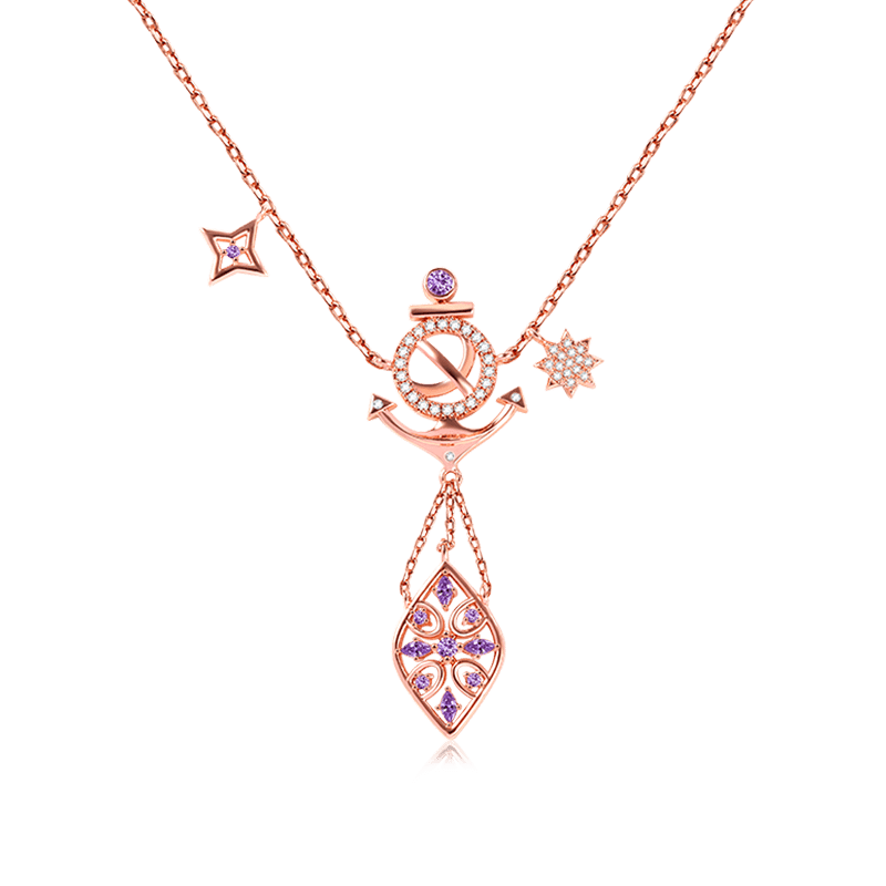 Anchor Necklace image number 0