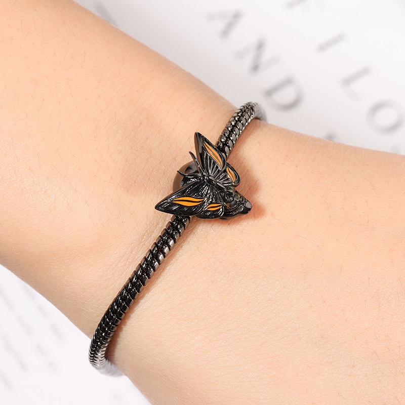 Butterfly Skull Charm image number 2