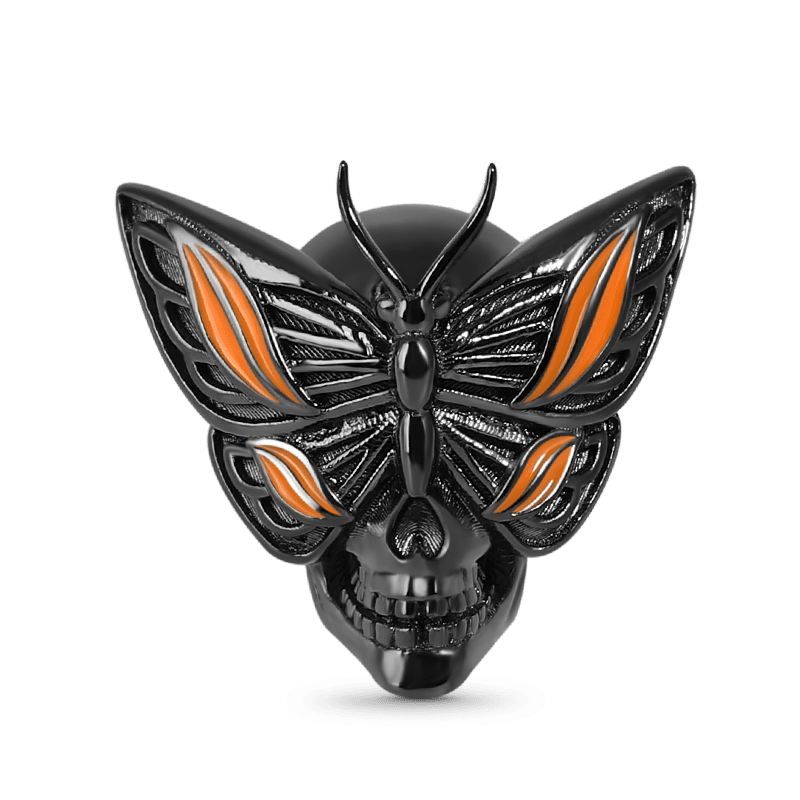 Butterfly Skull Charm image number 0