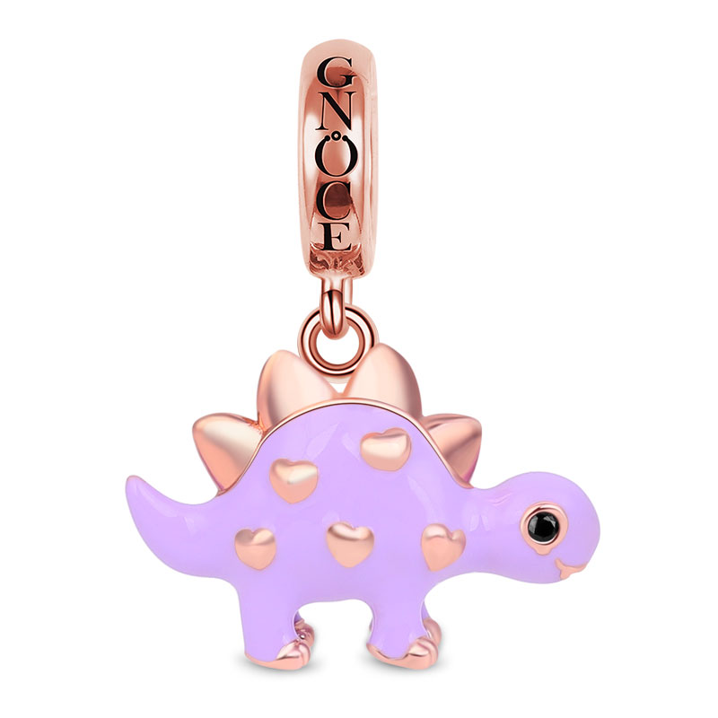 Purple Dinosaur Charm image number 0