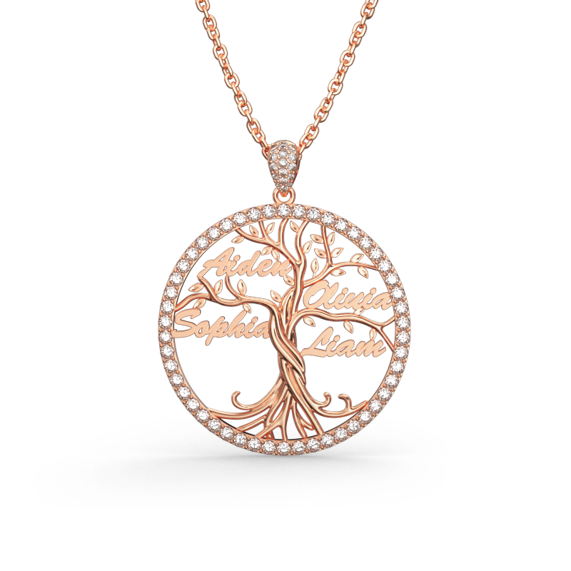 Custom Tree of Life Necklace image number 0