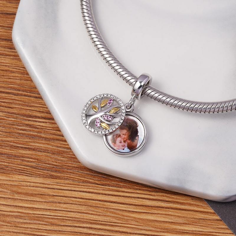 Tree of Life Photo Charm image number 1