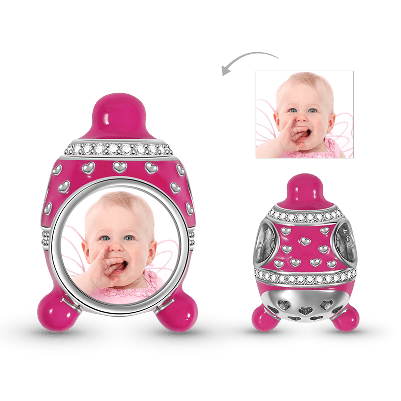 Baby Hat Photo Charm image number 0