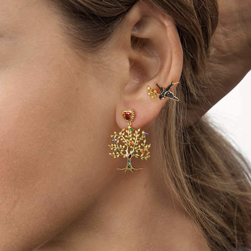 Tree of Life Ear Studs image number 2