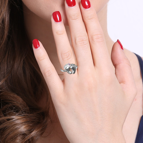 Baby Feet Ring image number 3