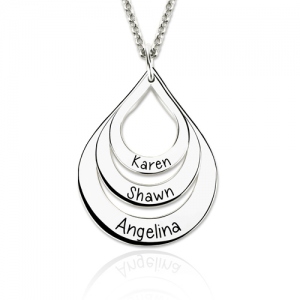 Drop Shaped Necklace image number 2