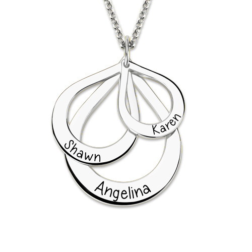 Drop Shaped Necklace image number 3