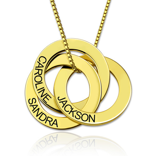 Russian Ring Necklace image number 1