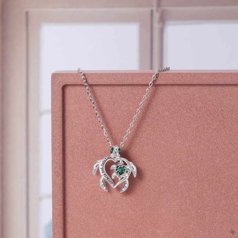 かめおやこネックレス image number 3