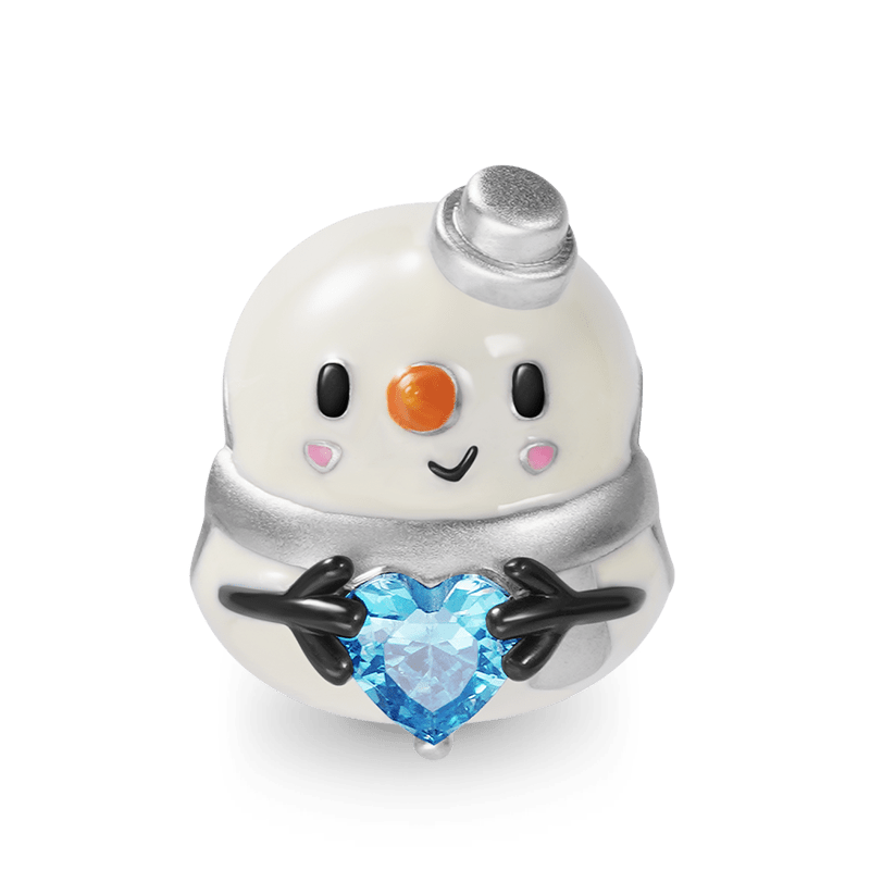 かわいい雪だるまチャーム image number 0