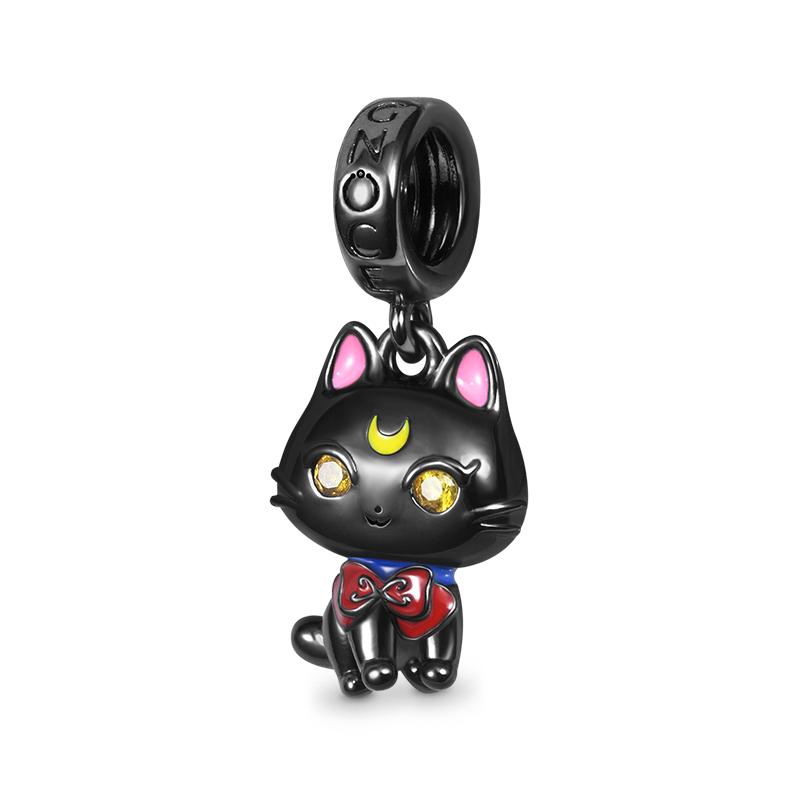 黒猫ペンダント image number 0