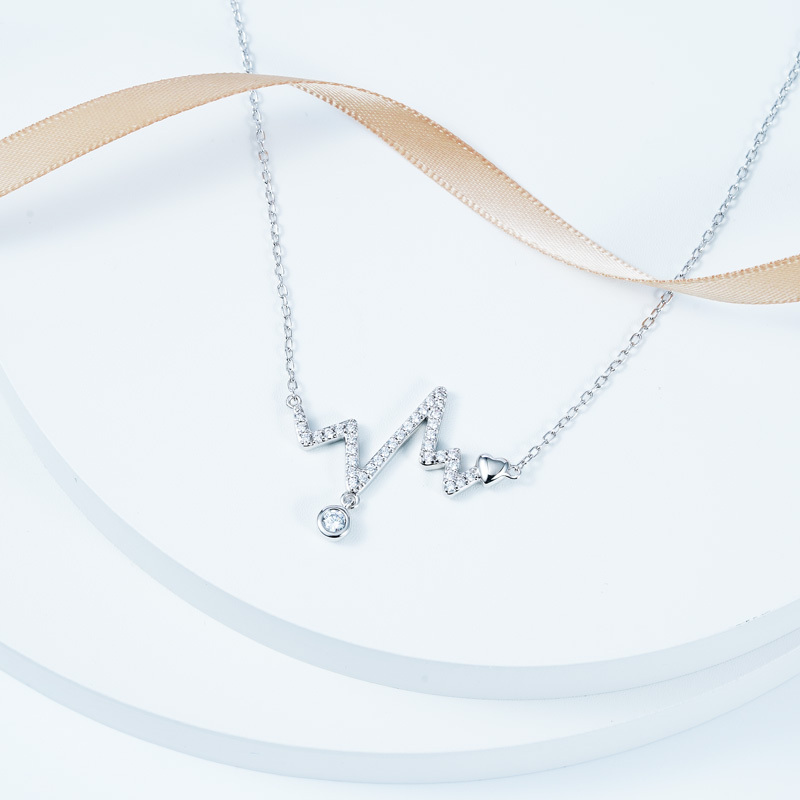 ハートメロディネックレス image number 2