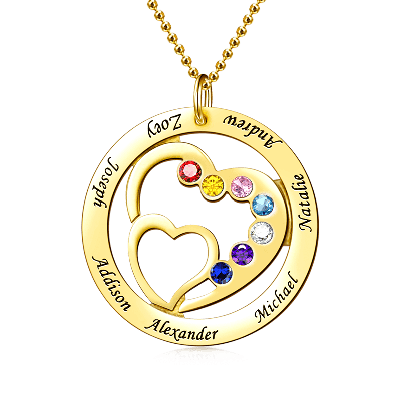 ハート イン ハート ネックレス image number 2