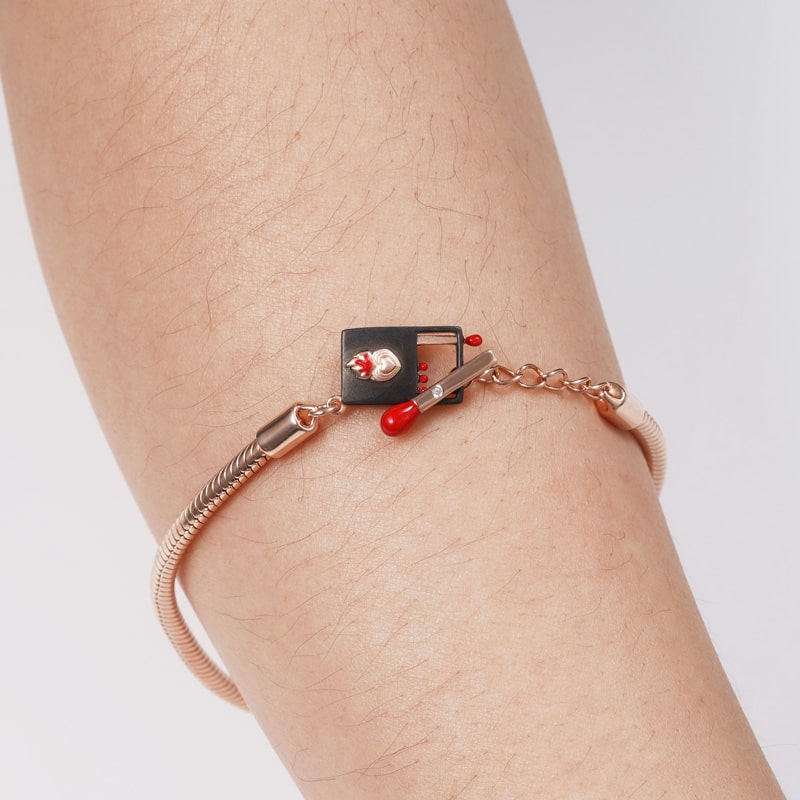 OTバックルブレスレットにマッチ image number 2