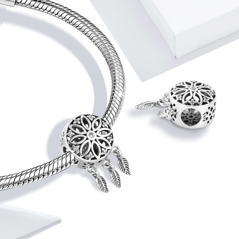 ドリームキャッチャーの葉のチャーム image number 1