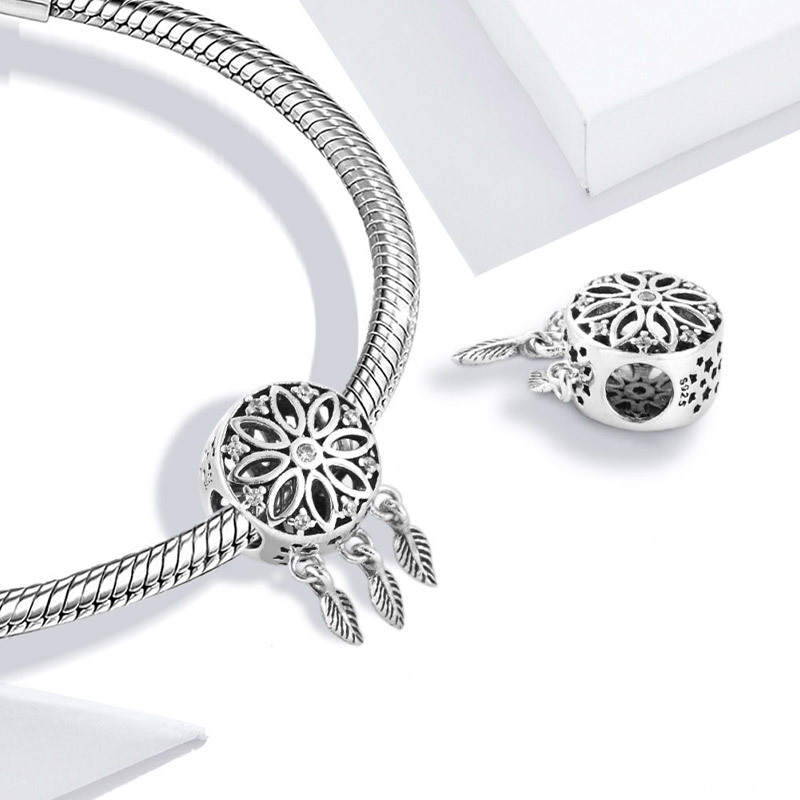 ドリームキャッチャーの葉のチャーム image number 1