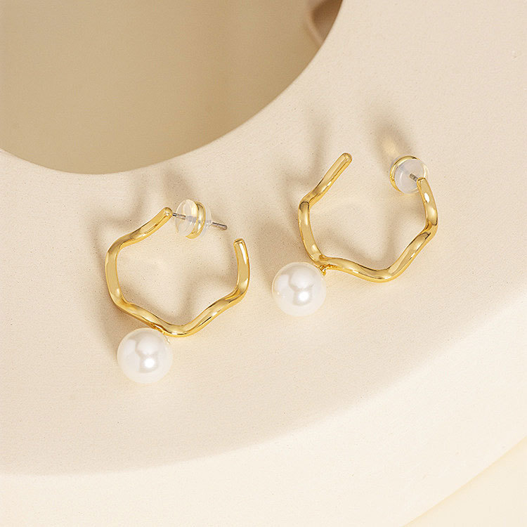 パールダングルピアス image number 1