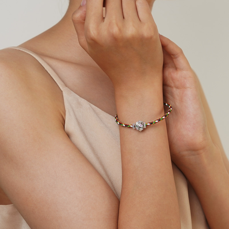 マルチカラーベーシックブレスレット image number 4