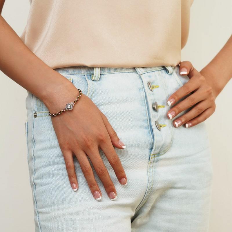 マルチカラーベーシックブレスレット image number 5