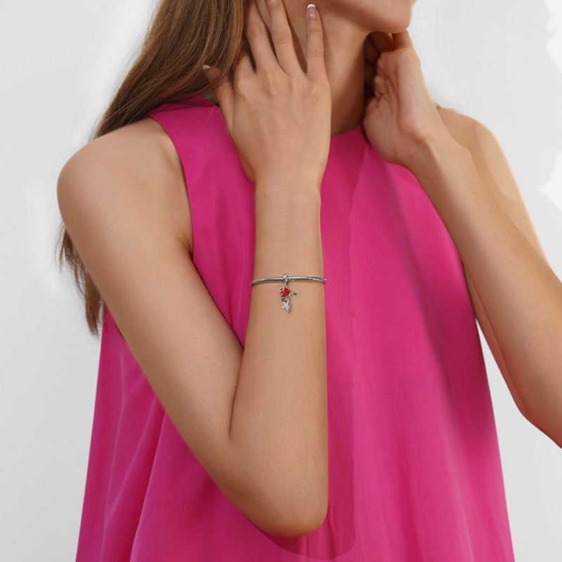 ケシの花のペンダント image number 3