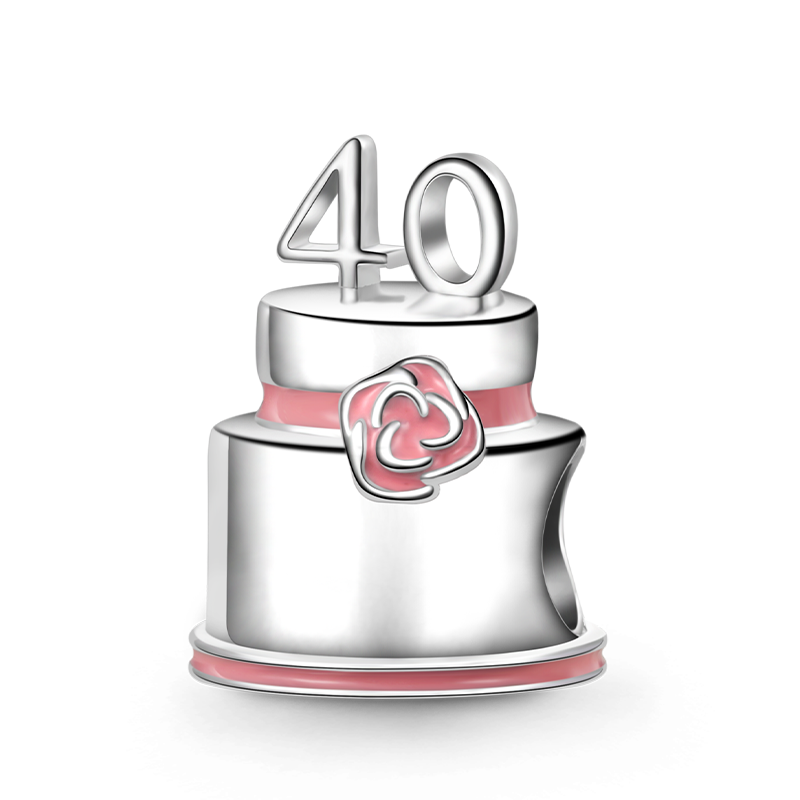 40歳の誕生日ケーキチャーム image number 0